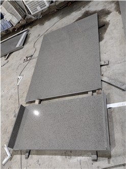 GOLDTOP 1002 New York Sparkle Grey Quartz Kitchen Tops