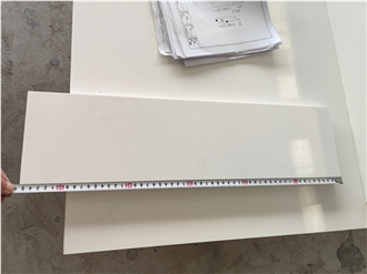 GOLDTOP 2002 Pure White Quartz Kitchen Tops