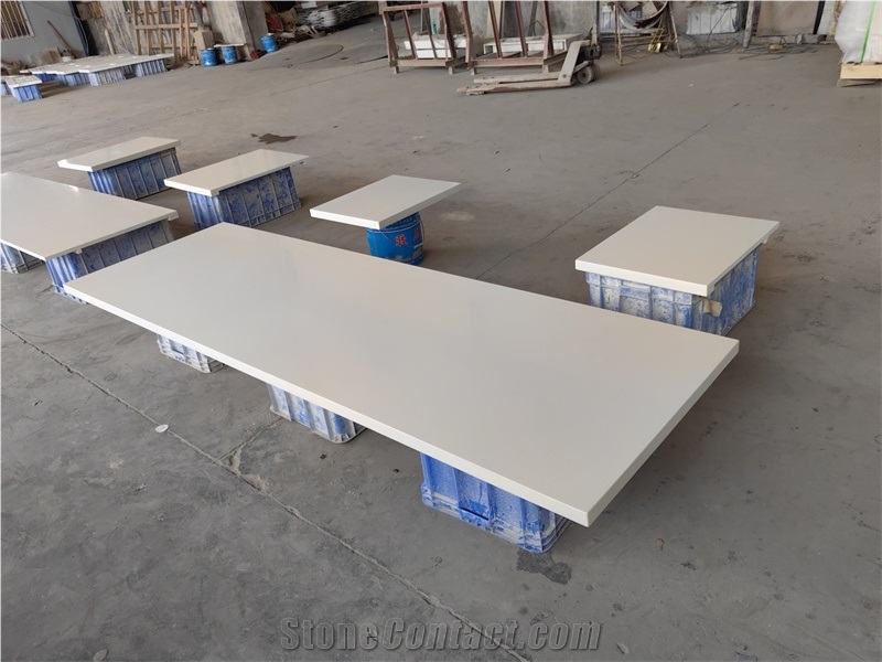 GOLDTOP 2003 Osprey White Quartz Tiles