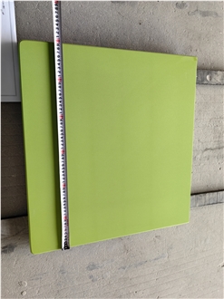 GOLDTOP 2010 Concrete Apple Green Quartz Kitchen Tops