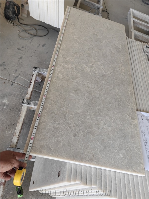 GOLDTOP 4034 Tellaro Grey Quartz Kitchen Tops