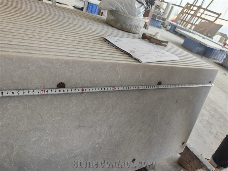 GOLDTOP 4034 Tellaro Grey Quartz Kitchen Tops