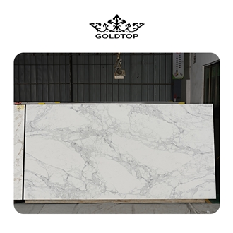 GOLDTOP OED/OEM 5117 Statuario Verona Quartz Slabs