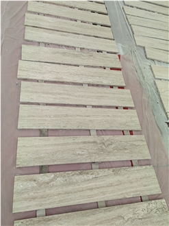 Beige White Travertine Tiles