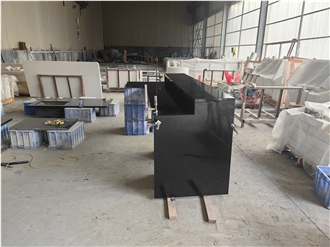 Black Galaxy Granite For Decoration Commercial Counters