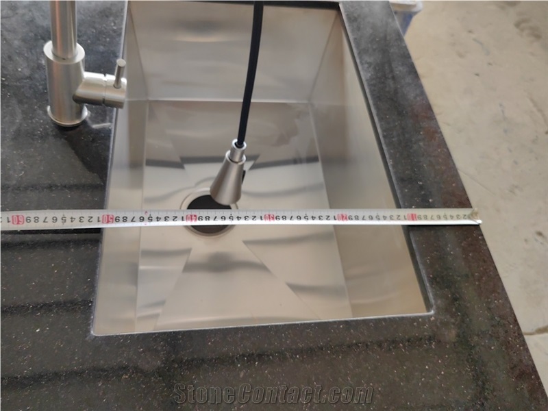 Black Galaxy Granite Kitchen Countertop