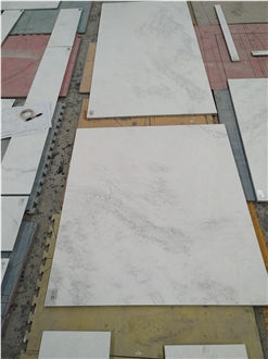 Elba White Marble Kitchen Countertop