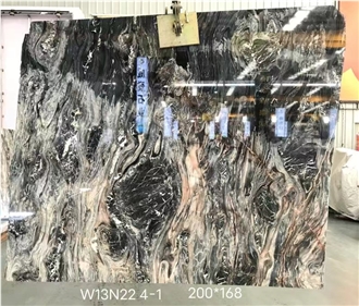 GOLDTOP ODM/OEM Confusion Dark Marble Slabs