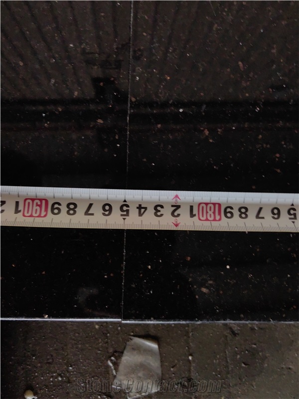 GOLDTOP OEM/ODM Black Galaxy Granite Countertop
