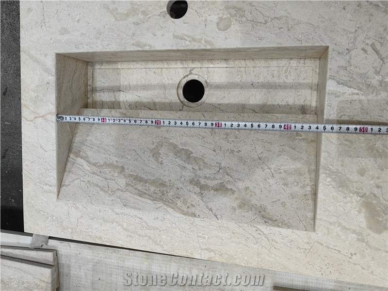 GOLDTOP OEM/ODM Cappucino Marble Vanity Tops