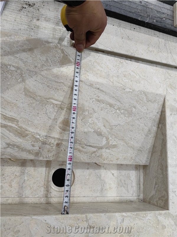 GOLDTOP OEM/ODM Cappucino Marble Vanity Tops