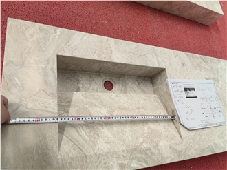 GOLDTOP OEM/ODM Cappucino Marble Vanity Tops