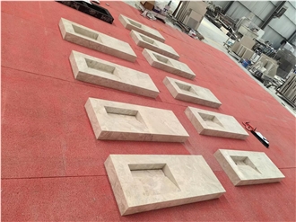 GOLDTOP OEM/ODM Cappucino Marble Vanity Tops