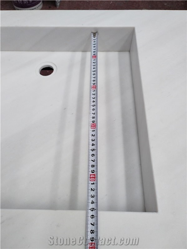 GOLDTOP OEM/ODM Sivec White Vanity Tops