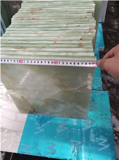 Luxury Stone Natural Green Onyx  Slabs