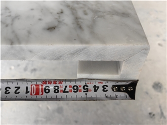 Marble Italy Carrara White Marble Kitchen Countertop