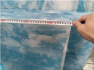 Natural Stone Luxury Stone Blue Onyx Slabs