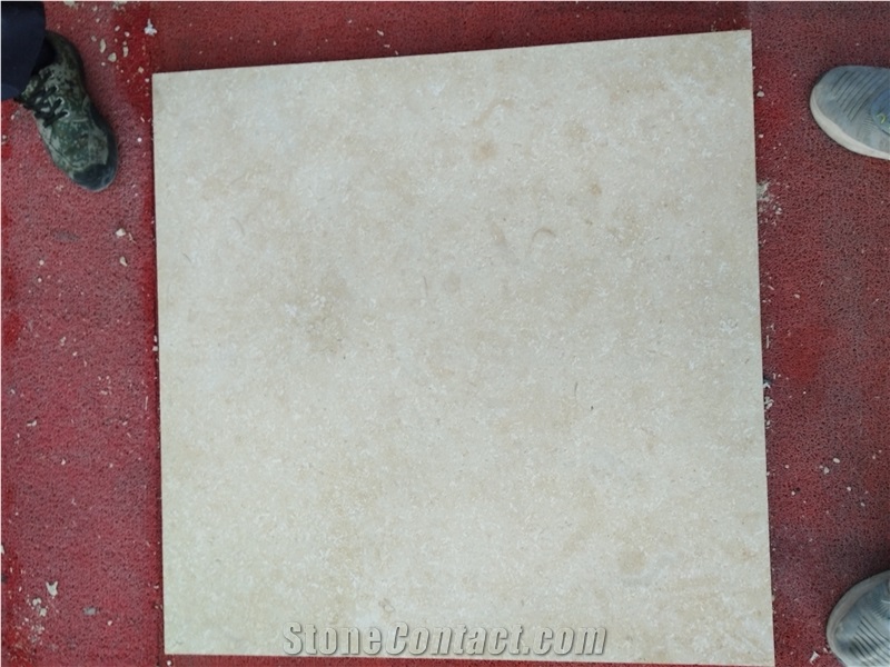 Trani Classico Limestone Slab Tiles For Interior Decoration