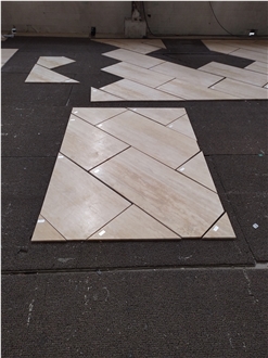 Turkey Roman Travertine Natural Stone Slab Tiles