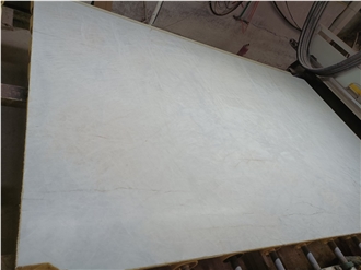 White Quartzite Bathroom Countertop