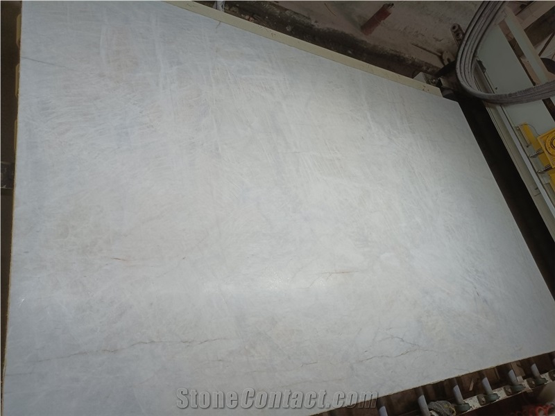White Quartzite Bathroom Countertop