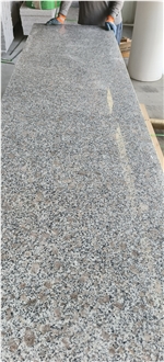 Pearl Flower Cheapest Grey Granite Polished Slabs