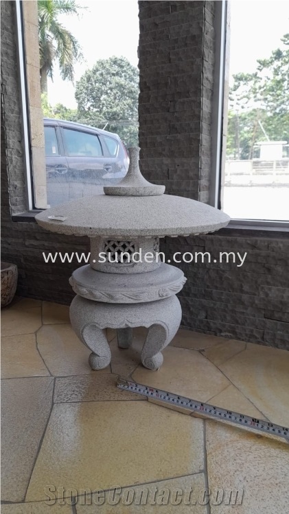 Granite Japanese Garden Lanterns