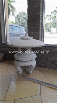 Granite Japanese Garden Lanterns