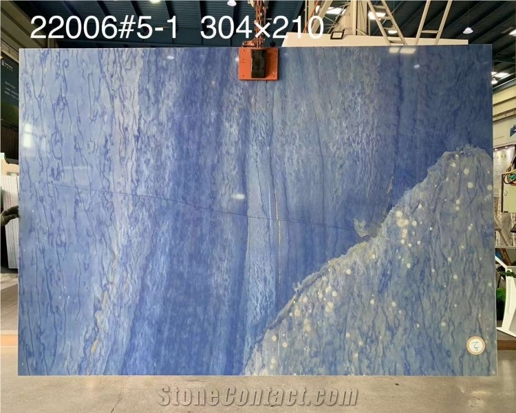 Blue Sky Quartzite Slabs