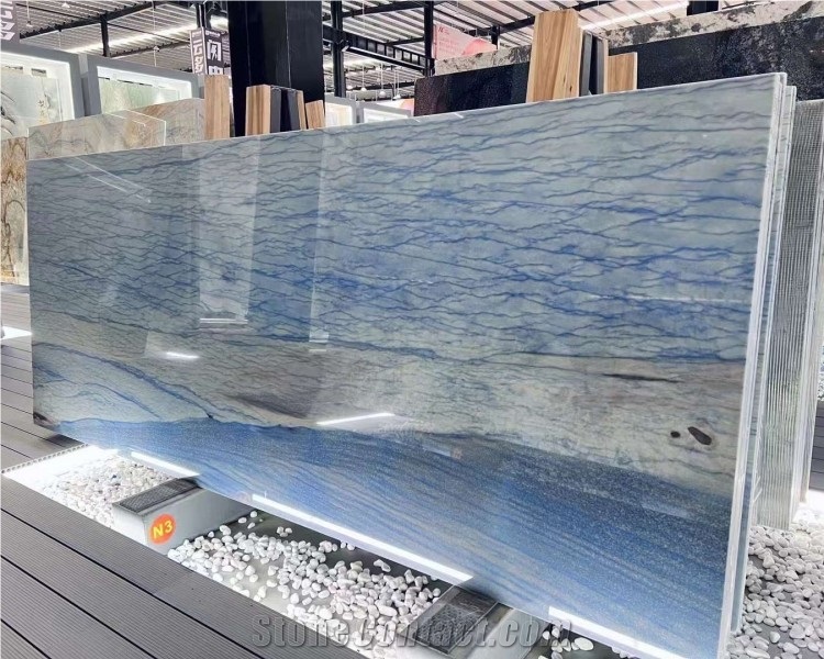 Blue Sky Quartzite Slabs