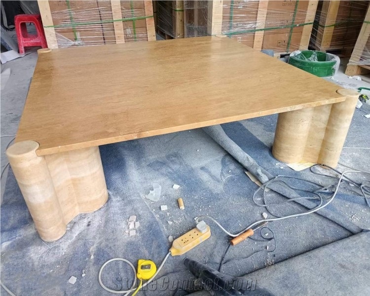 Travertine Coffee Table