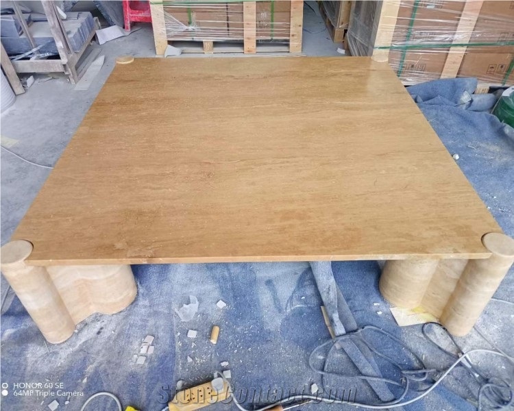 Travertine Coffee Table
