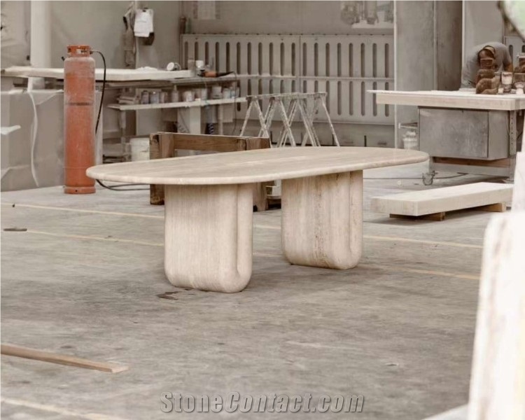 Travertine Coffee Table