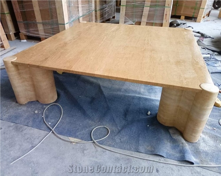 Travertine Coffee Table