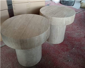 Travertine Coffee Table