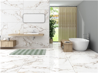 Antique Carrara Glazed Porcelain Tiles