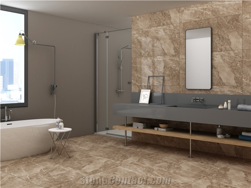 Athena Brown Porcelain Tiles