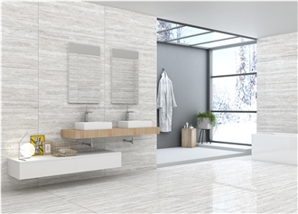 TRAVERTINO SILVER Porcelain Tiles