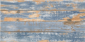 WORN WOOD AZUL Porcelain Tiles