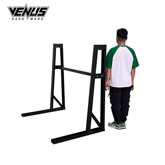 A-Frame Rack With Crossbar Display Rack