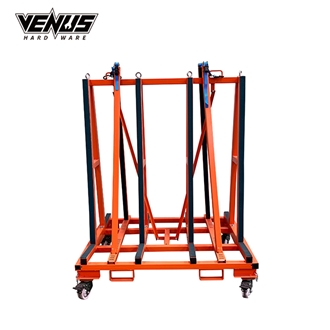 A Frame Slab Transport Cart Easy Move Storage Rack