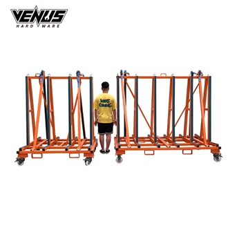 A Frame Slab Transport Cart Easy Move Storage Rack