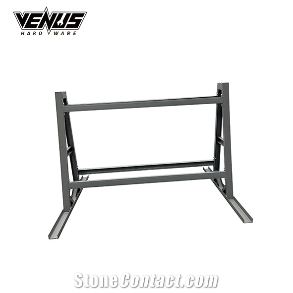 A Frame Storage Sample Stone Display Rack