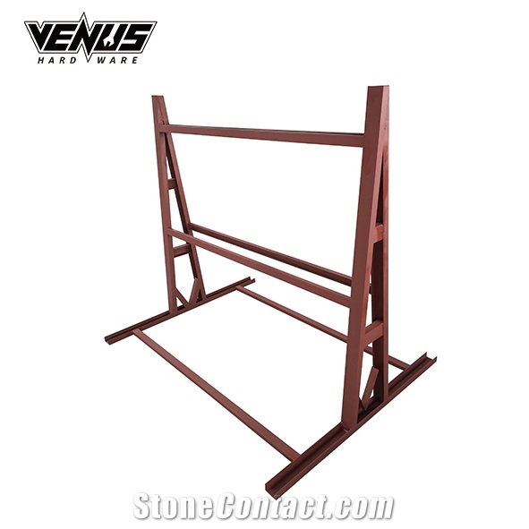 A Frame Storage Sample Stone Display Rack