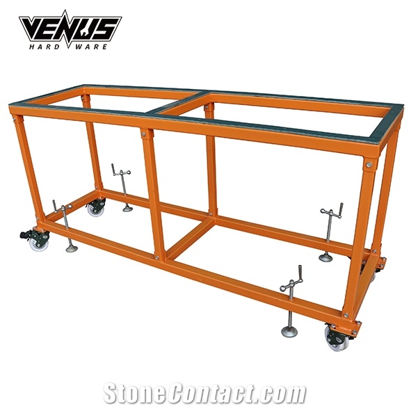 Adjustable Economy Countertop Fabrication Work Table