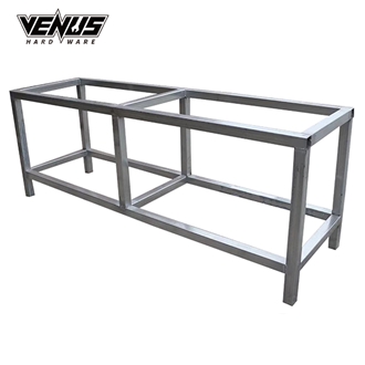 Countertop Fabrication Work Table With Tool Cabin