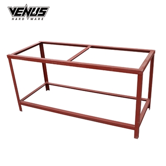Countertop Fabrication Work Table With Tool Cabin