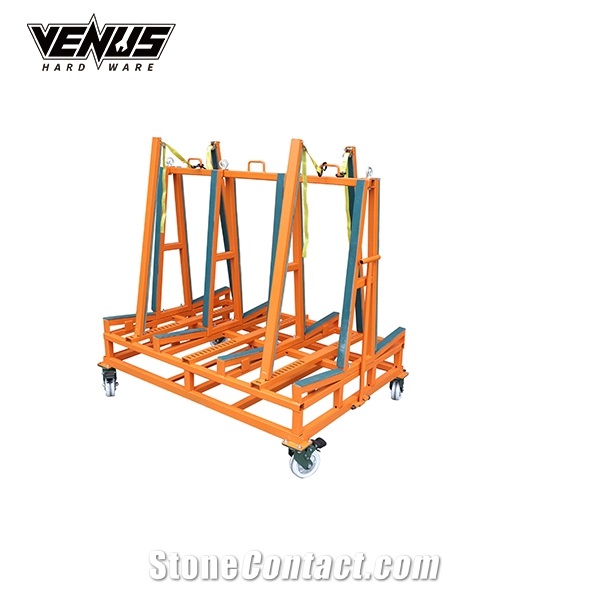 Demountable Slab A-Frame Transport Cart For Forklift