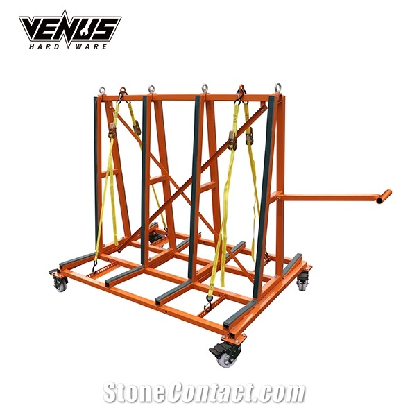 Demountable Slab A-Frame Transport Cart For Forklift