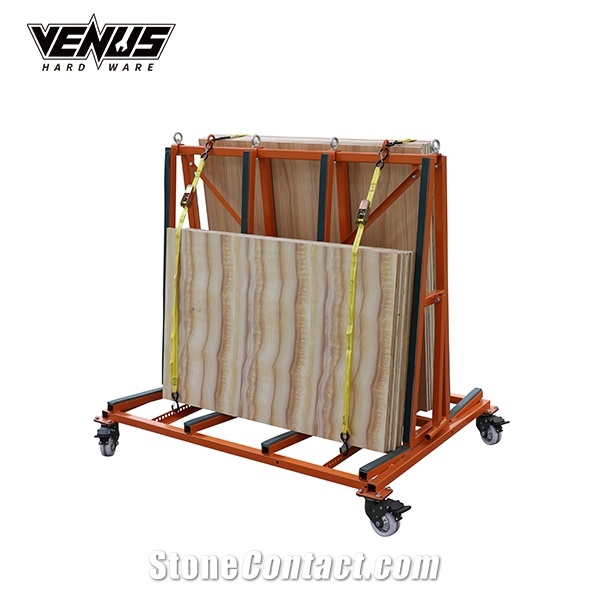Demountable Slab A-Frame Transport Cart For Forklift